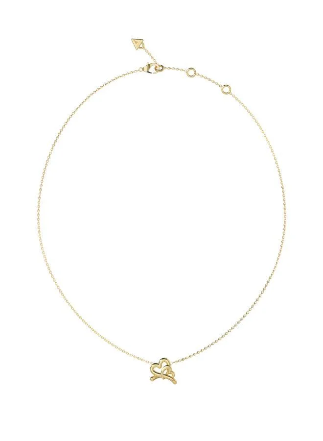 جس قلادة قلوب متعانقة